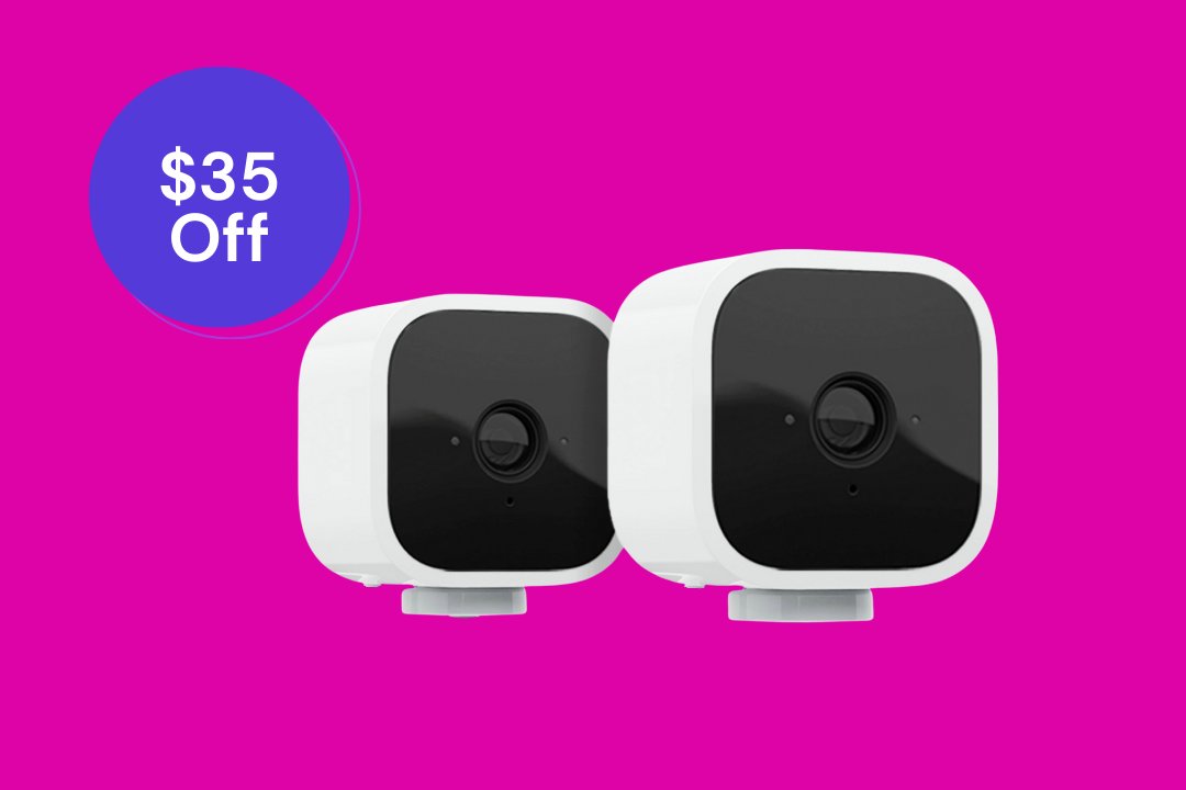 ShopDecidedly's tweet photo. Keep a watchful eye on your pets and little ones with the Blink Mini indoor security camera two-pack for $35 off https://t.co/cO9ntXeufm https://t.co/32hWv0Vg6V