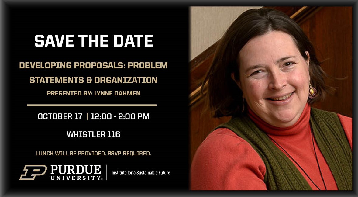 Purdue Institute for a Sustainable Future tweet media