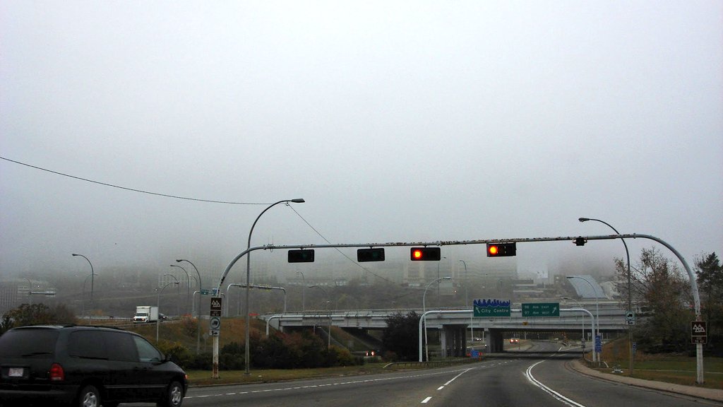 onthisdayyeg's tweet photo. We tend to get "dreamy" weather this time of the year. All these were taken #OnThisDayYEG October 5 where 2008, 2009, and 2012 were fog, and 2021 was smoky haze. https://t.co/58eTZNhk0g