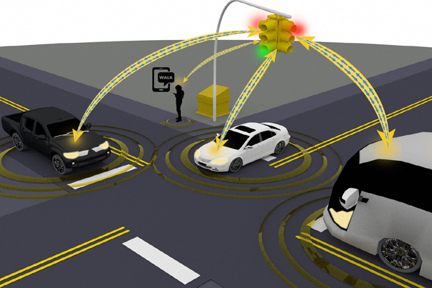 Connected vehicles communicate between vehicles and infrastructure to tell you vehicle position, direction, speed, and other safety info. Crash reduction is the goal of connected technology! #CV #DrivingInnovation #THEACVPilot #Tampa bit.ly/3mpe8B0