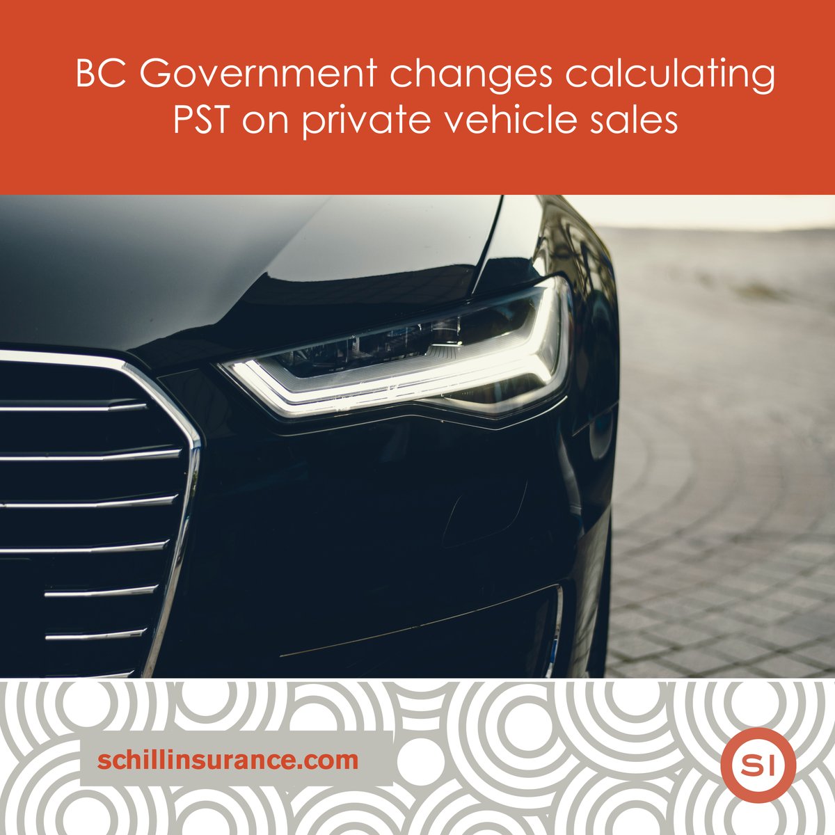 Buying or selling a used vehicle? As of October 1, the BC government has made changes to calculating the PST on privately sold vehicles.  
ow.ly/yM4s50L2swL
#usedcar #pst #schillinsurance