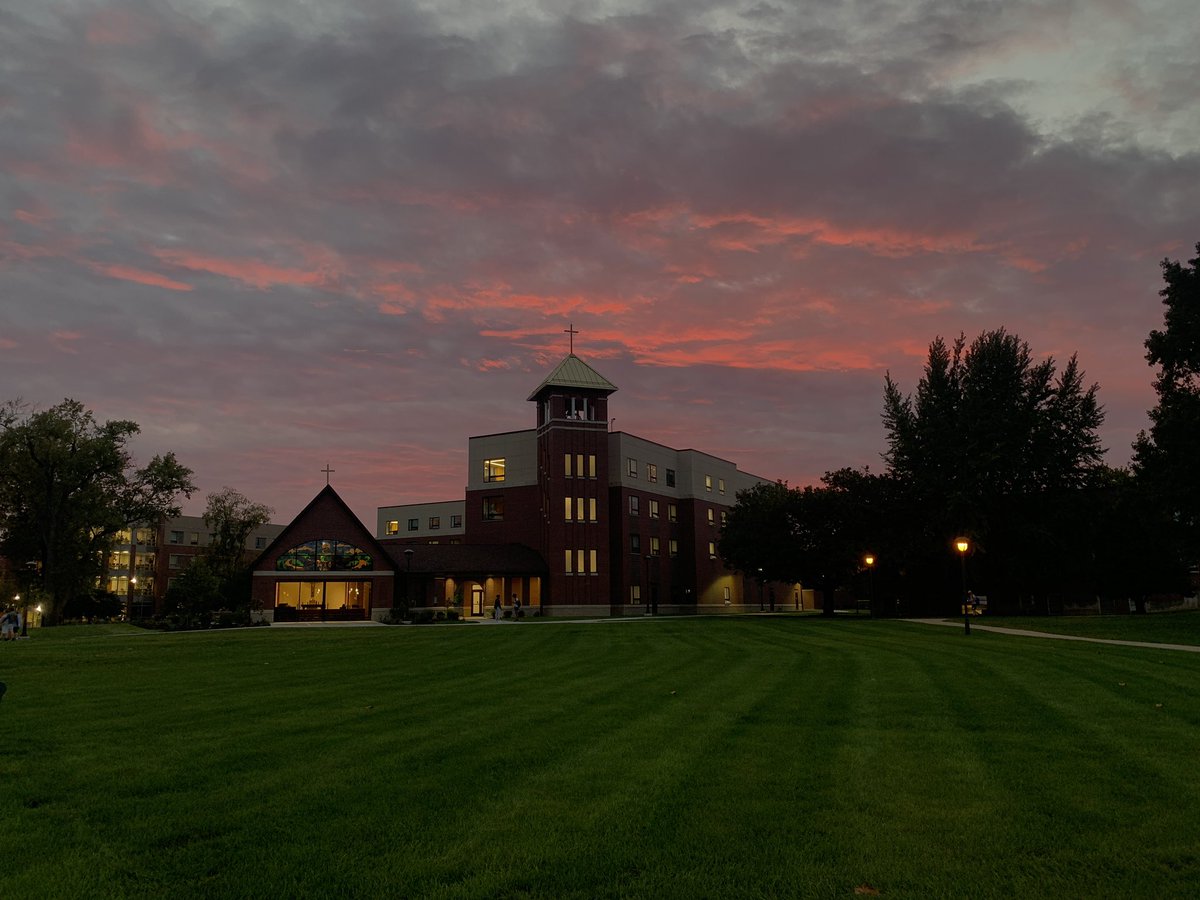 Campus beauty… 

#marianuniversity #photography #church
