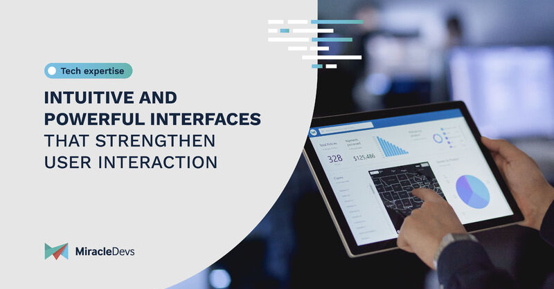 MiracleDevs's tweet photo. We bring careful business analysis, data, #design and technical expertise together to deliver outstanding #UserExperiences
