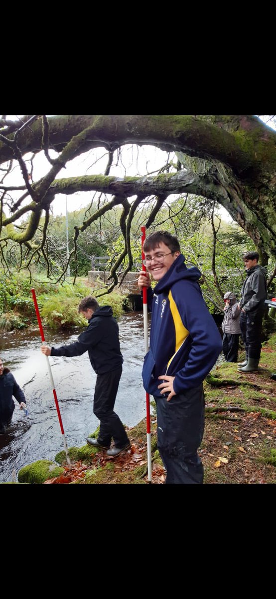 Geography field trip, measuring river flow. Pembrokeshire is a great place to learn! Thanks Mr Pearce and Ms Hollinger for taking out our GCSE Geographers today.