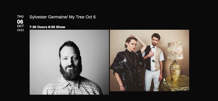 Tomorrow 10/6 playing at one of my favorite Brooklyn venues with <a href="/wearemytree/">My Tree (Maitri)</a> | The Owl | whuuu whouuuu come thruuuuu