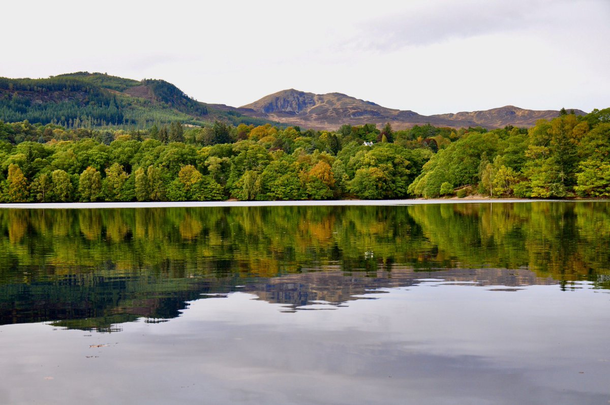 Ben Y Vrakie reflected in Loch Faskally