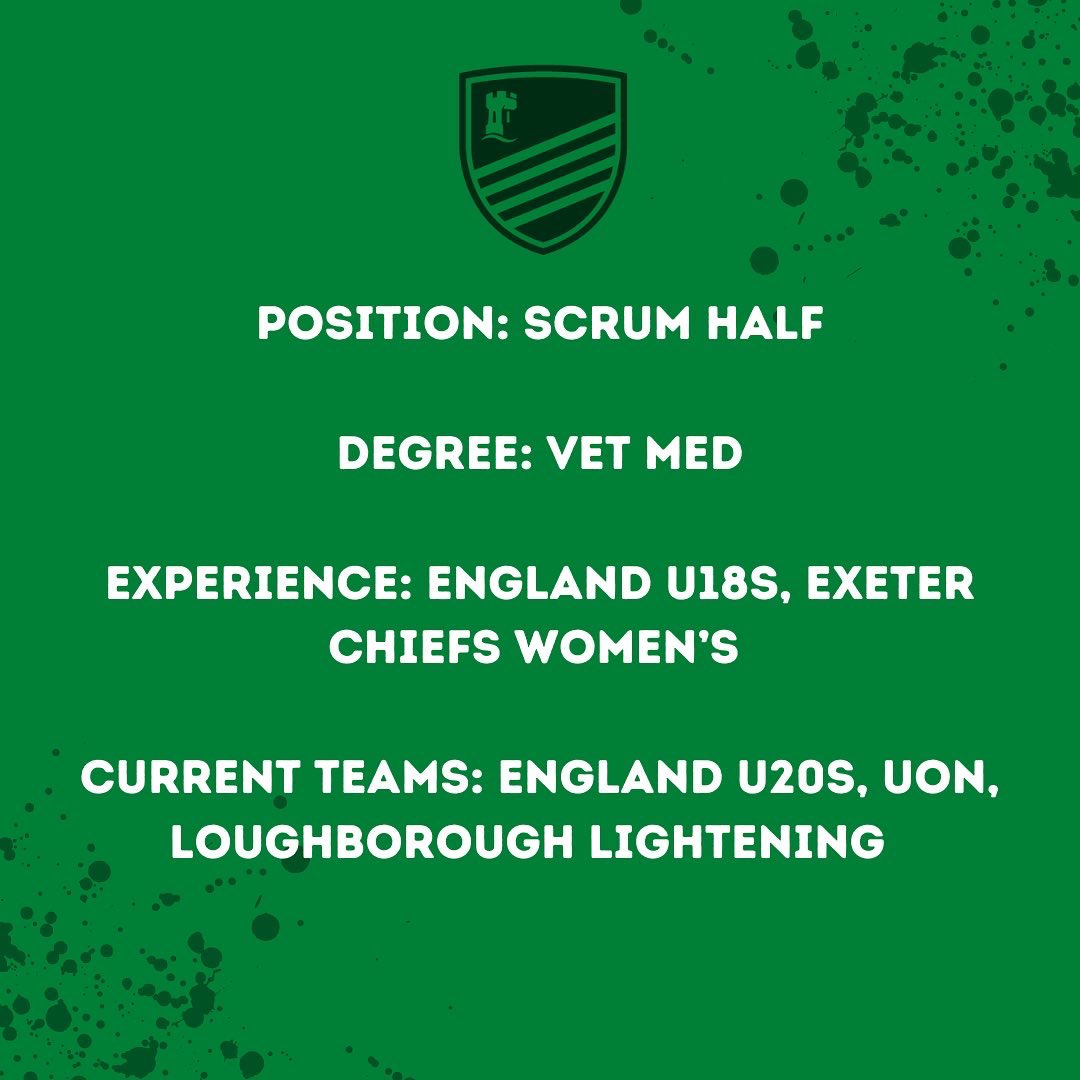 Introducing the newest member of the gang! 

With the season starting in 7 day we wanted to introduce our scholar, liv. We are so excited to have her and can’t wait to get on the pitch in green and gold!!