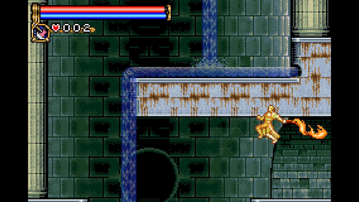 raletheotter's tweet photo. Close to finishing Castlevania: Circle of the Moon, 1st of my games playing for October. #Castlevania #PS4share https://t.co/y7POk3Cuwh