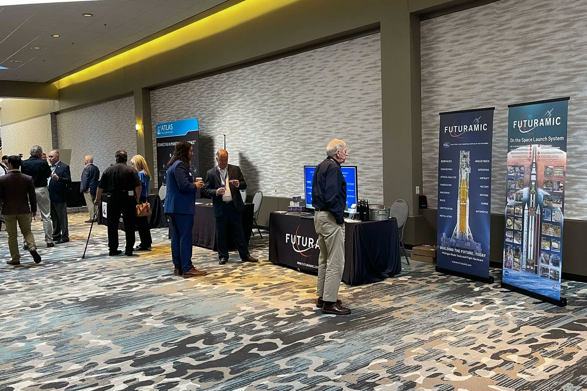 FuturamicTEC's tweet image. Thank you to everyone who stopped by our #NorthAmericanSpaceSummit booth this week! It was great to be back in @TraverseCity. We look forward to working with you to support all your space exploration needs.

#NASS #SpaceSummit #BuildingTheFutureToday #AdvancedManufacturing