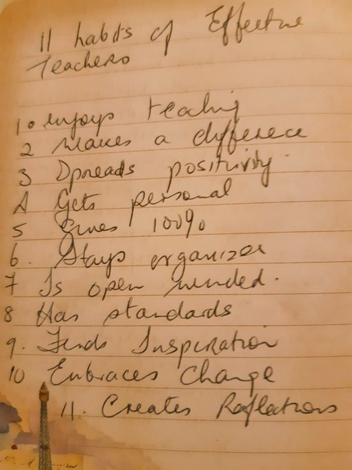 ImtaBrendan's tweet image. Eleven habits of effective teachers
Seven things that great teachers do.