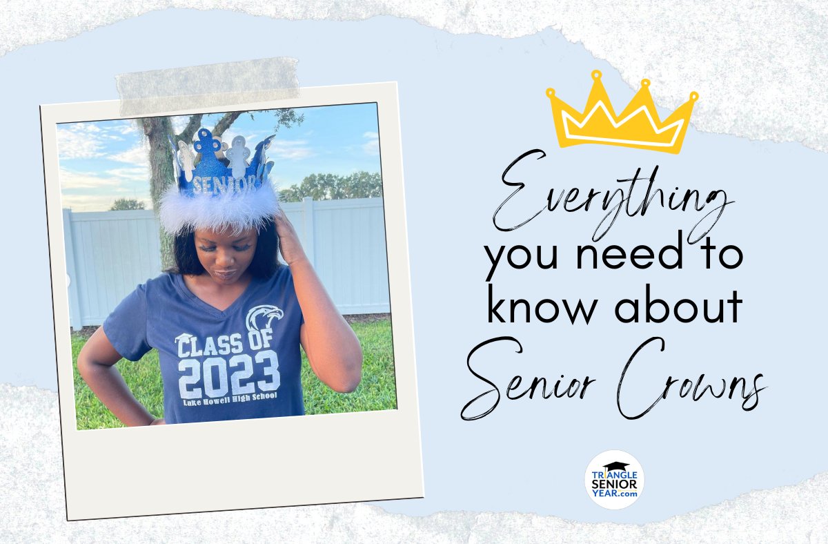 TriSeniorYear's tweet photo. Everything you need to know about the fun tradition of SENIOR CROWNS! What they are, when to wear them, how to make them, plus decorating ideas. Seniors are royalty after all! 👑

#seniorcrowns #classof2023 #senioryear #SeniorTraditions

https://t.co/Fhjcn2gs8M https://t.co/DIiovc9Z7E