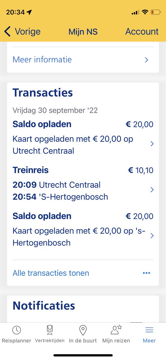 dorinevaneerd's tweet photo. @NS_online ik zag vandaag 2x afboeking van saldo maar misschien snap ik het niet!# https://t.co/4rfvVC6p7K