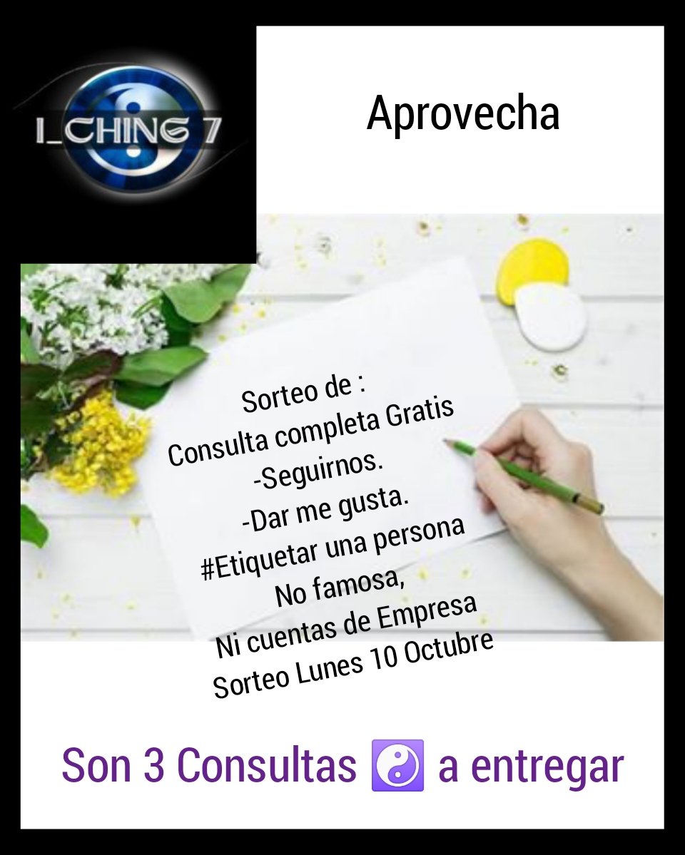 IChing7_'s tweet photo. Aprovecha y deja que el I ching toque tu alma☯️☯️☯️👇👇👇🇻🇪🇻🇪🇻🇪 https://t.co/99rSuauV3u