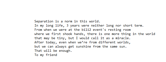 hikaru_clipper's tweet image. Aza's message to Roi who is graduating on 11/11
Translation by @/papankekin
Proofread by @/KamiWW15