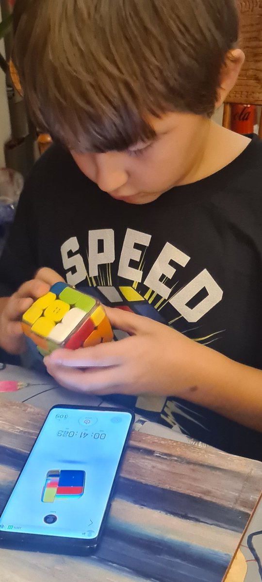 Charliepops1982's tweet photo. Happy 10th Birthday to my Speed Cuber!!!
Got him a GoCube. He's loving it soo far. #GoCube @gocube_official
Although he just found out there's a 2x2 aswell...... ❤️❤️❤️ https://t.co/qIhh7SMnJh