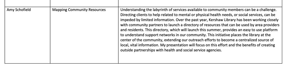 NoahLenstra's tweet photo. Sorry I'm not at #ABOSAZ22 - Association of Bookmobile & Outreach Services. Thanks to @sdmacau for sharing that @LetsMoveLibrary got s/o in @nnlmAoU preso and also see SC preso on "benefits of creating partnerships with health / social service agencies"! https://t.co/iBeE7LdbU7 https://t.co/GsKUSknrxA