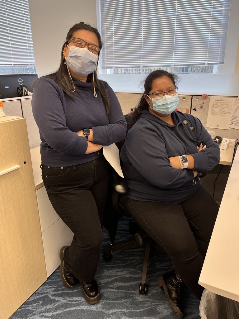 CogencyGlobal's tweet photo. Doing the double take with Ashley and Katrina. Since they're both amazing employees, why shouldn't they be wardrobe twins?
#integrityfairnessandfun #workfamily #twinning https://t.co/0a73kHa4qj