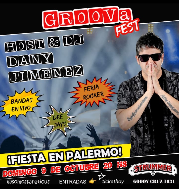 Planazo para este domingo de la mano del gran <a href="/danyjimenezreal/">Dany Jimenez</a>