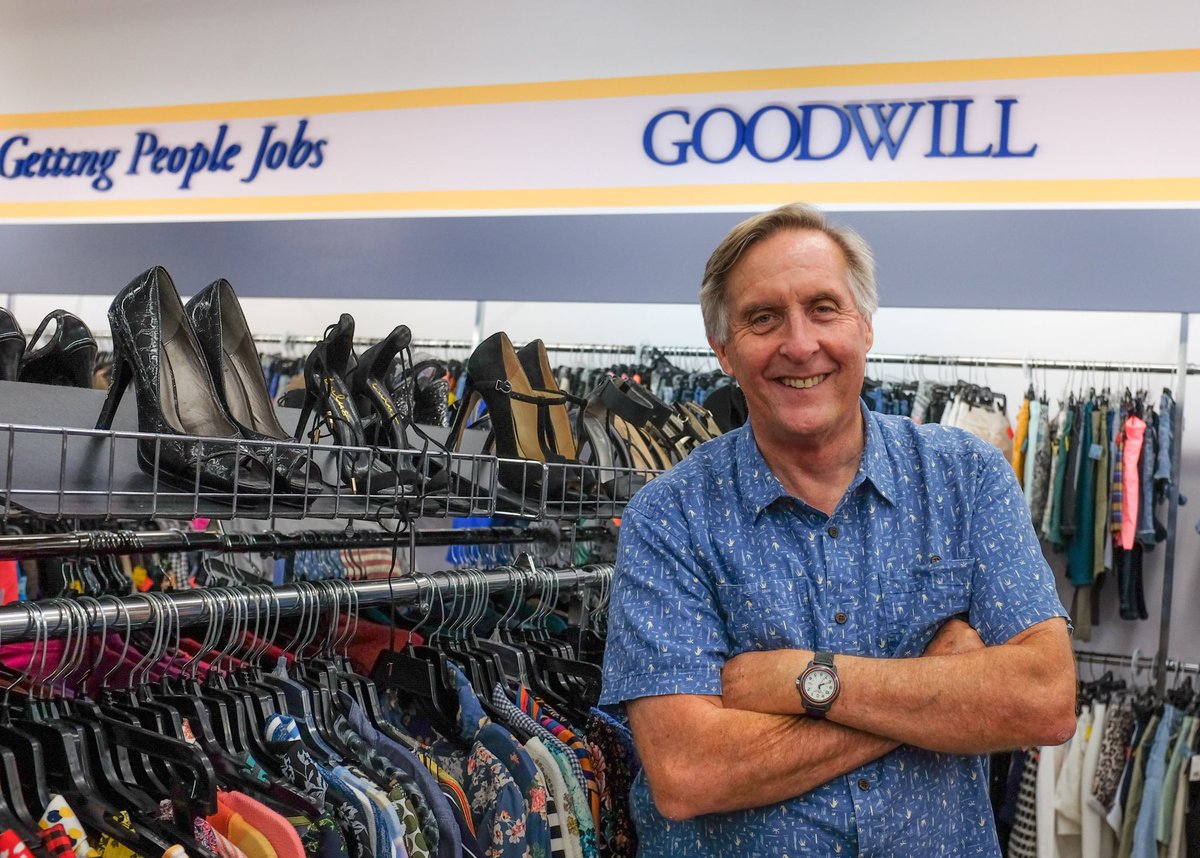 Happy to be on the Board of Directors for Goodwill San Diego. A great group with a great mission, to help train and find people work, and offer some darn good bargains. <a href="/goodwillsd/">Goodwill San Diego</a> #bargains #recycling #SanDiego