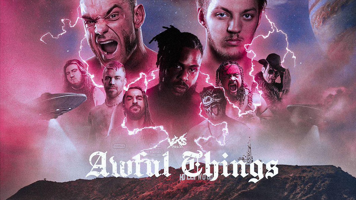 TONIGHT immediately following AEW Dynamite, @vxswrestling Awful Things premieres on IWTV!

#WatchVxS