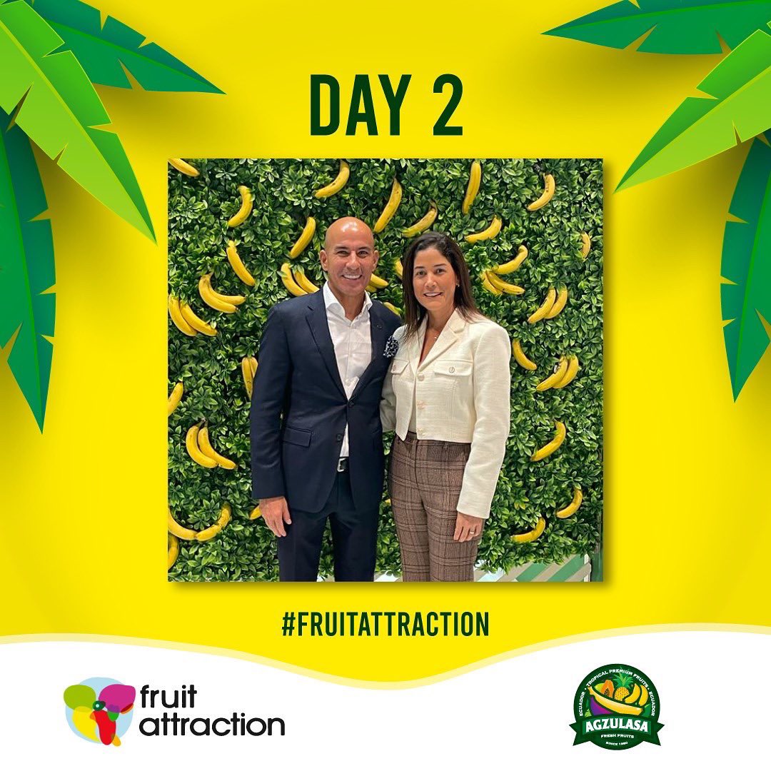 agzulasa's tweet photo. Gracias a todos los que nos acompañaron en el día 2 de @FruitAttraction en #madrid ♥️ Mañana el último día 🚨 te esperamos 🙌🏼 https://t.co/r4ZAEoCt3T
