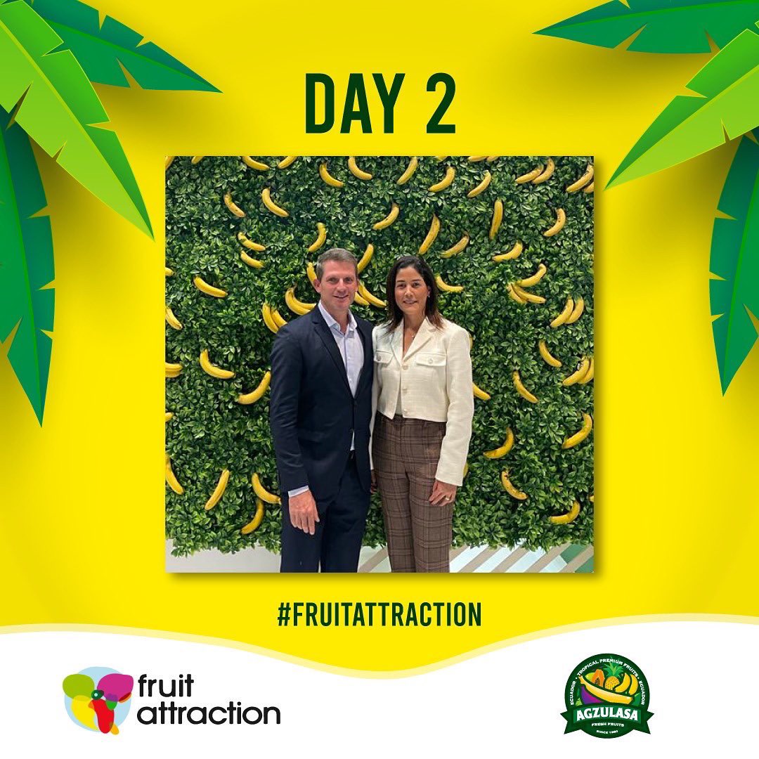 agzulasa's tweet photo. Gracias a todos los que nos acompañaron en el día 2 de @FruitAttraction en #madrid ♥️ Mañana el último día 🚨 te esperamos 🙌🏼 https://t.co/r4ZAEoCt3T