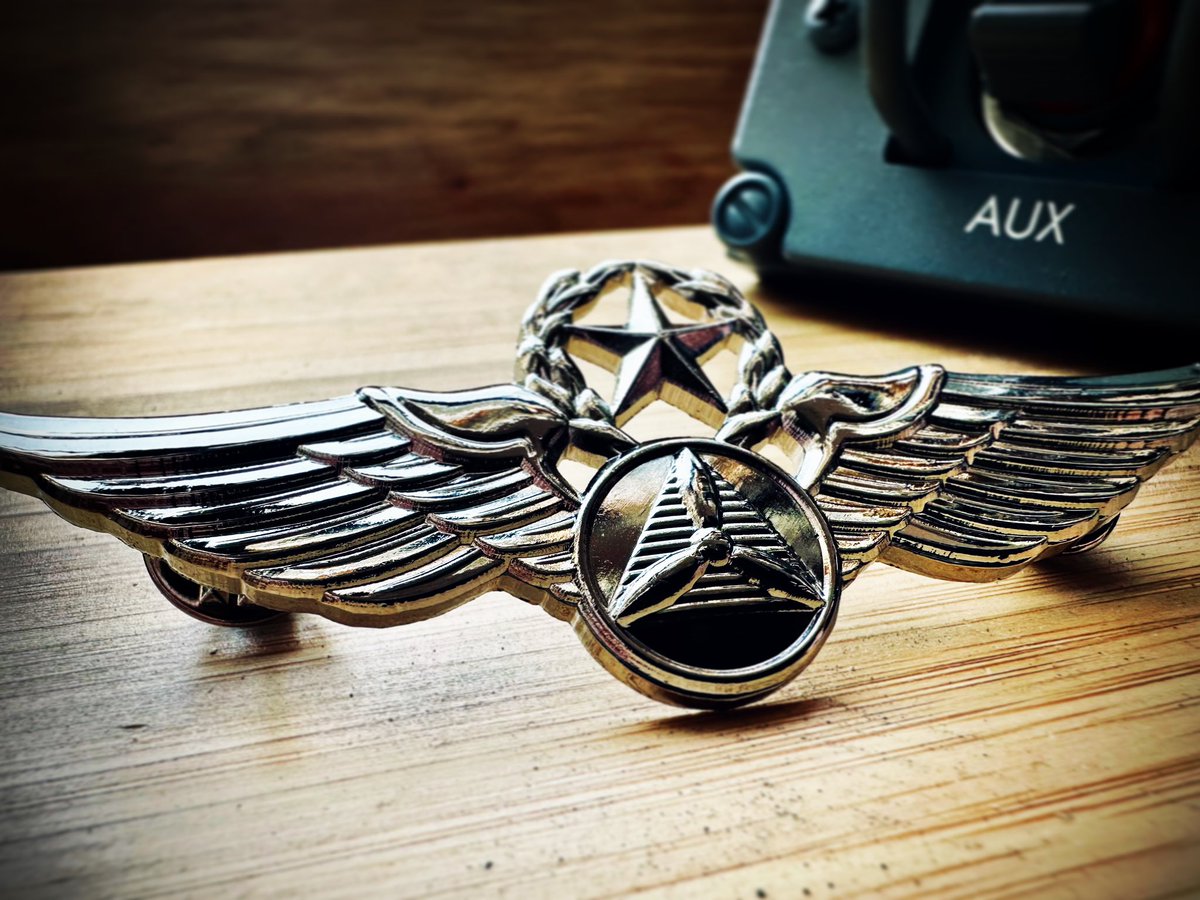 rodrakic's tweet photo. New wings. Who dis?
#goflyCAP #commandpilot https://t.co/Cbx4ceQ65P