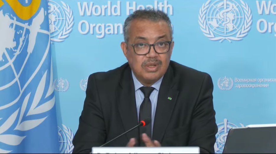Civilians who need medical attention are dying in #Tigray because they cannot access medicines, warns <a href="/DrTedros/">Tedros Adhanom Ghebreyesus</a>.

"We urge the Eritrean and Ethiopian forces to end the war...and I urge the international community to pay attention and resolve this problem."