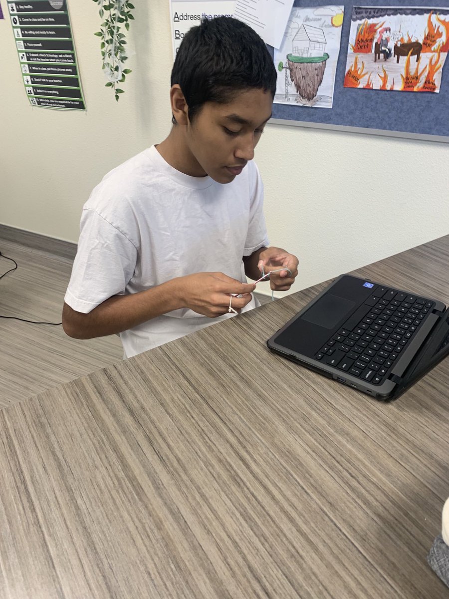 Welcome to Crochet &amp; Knit Club ⁦<a href="/IDEACenterHS/">IDEA Center HS</a>⁩! Love it! ♥️