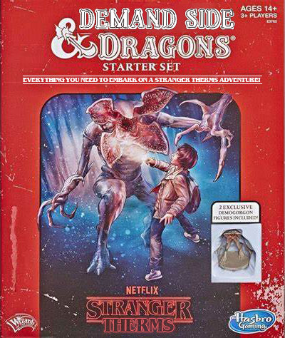 RI_UtilitySvcs's tweet photo. Joining in on @MEEAee's #EEGames on #EEDay2022. The #energyefficiency, #dungeonsanddragons, and #StrangerThings crossover game we've all been waiting for: #DemandSide & Dragons. A Stranger #therms adventure! https://t.co/CZDMqr8ggD