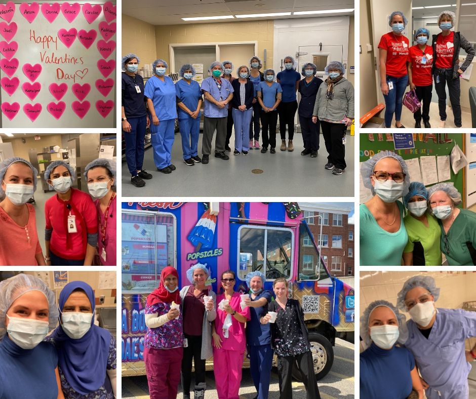 StMarysGenHosp's tweet photo. This #HealthcareFoodServiceWeek, we recognize and celebrate the work that our Food Service team does every day. #DYK: Our team manages the washing of 2.2 million dishes and inventory of food/supplies for more than 200,000 meals each year? Learn more: https://t.co/pQvtim9CUl https://t.co/YR8WF0ubkG