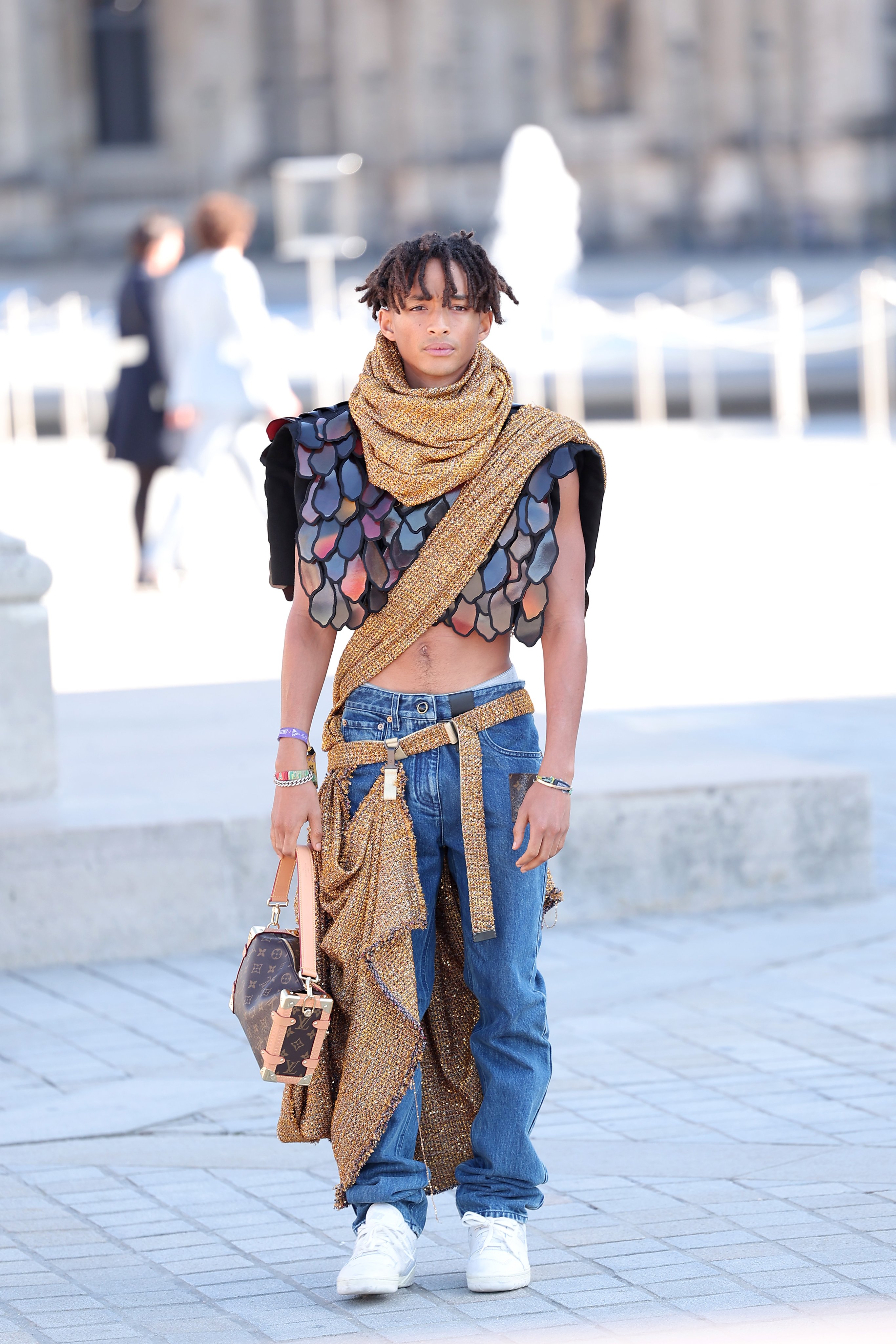 jaden smith louis vuitton show