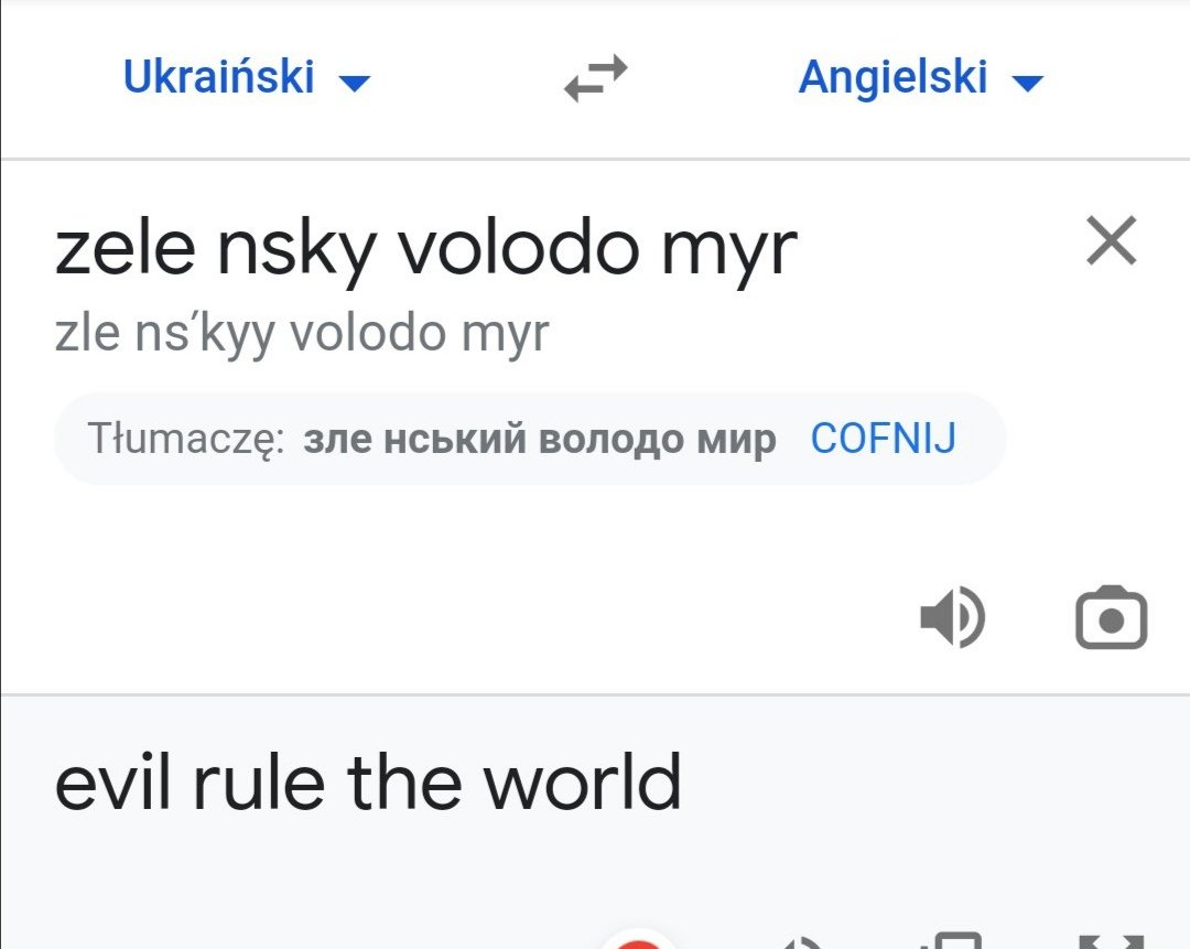 Jan1985ko's tweet photo. @ZelenskyyUa Go to hell! https://t.co/8LKBKtTipR