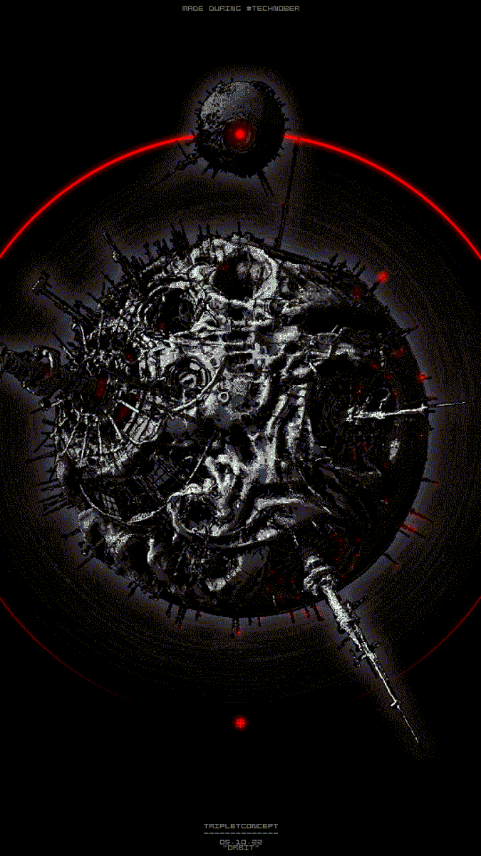 TripletConcept_'s tweet photo. "ORBIT"
5\31
#technober #inktober #inktober2022 #b3d #Blender3d #blender https://t.co/k4PT3e8ybe