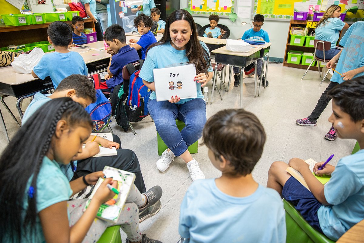 Happy #WorldTeachersDay! Let’s celebrate the hard work of our educators and recognize the positive impact they have on the lives of <a href="/NYCschools/">NYC Public Schools</a> students each and every day! Join us and #ThankATeacherNYC!