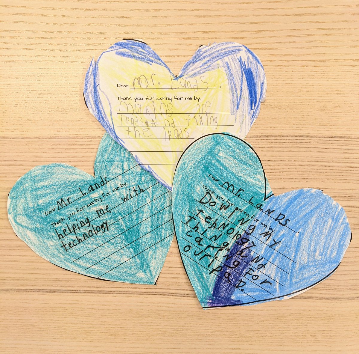 Feeling the love this morning from <a href="/LangleyLeopards/">The Langley School</a> 2nd grade students!