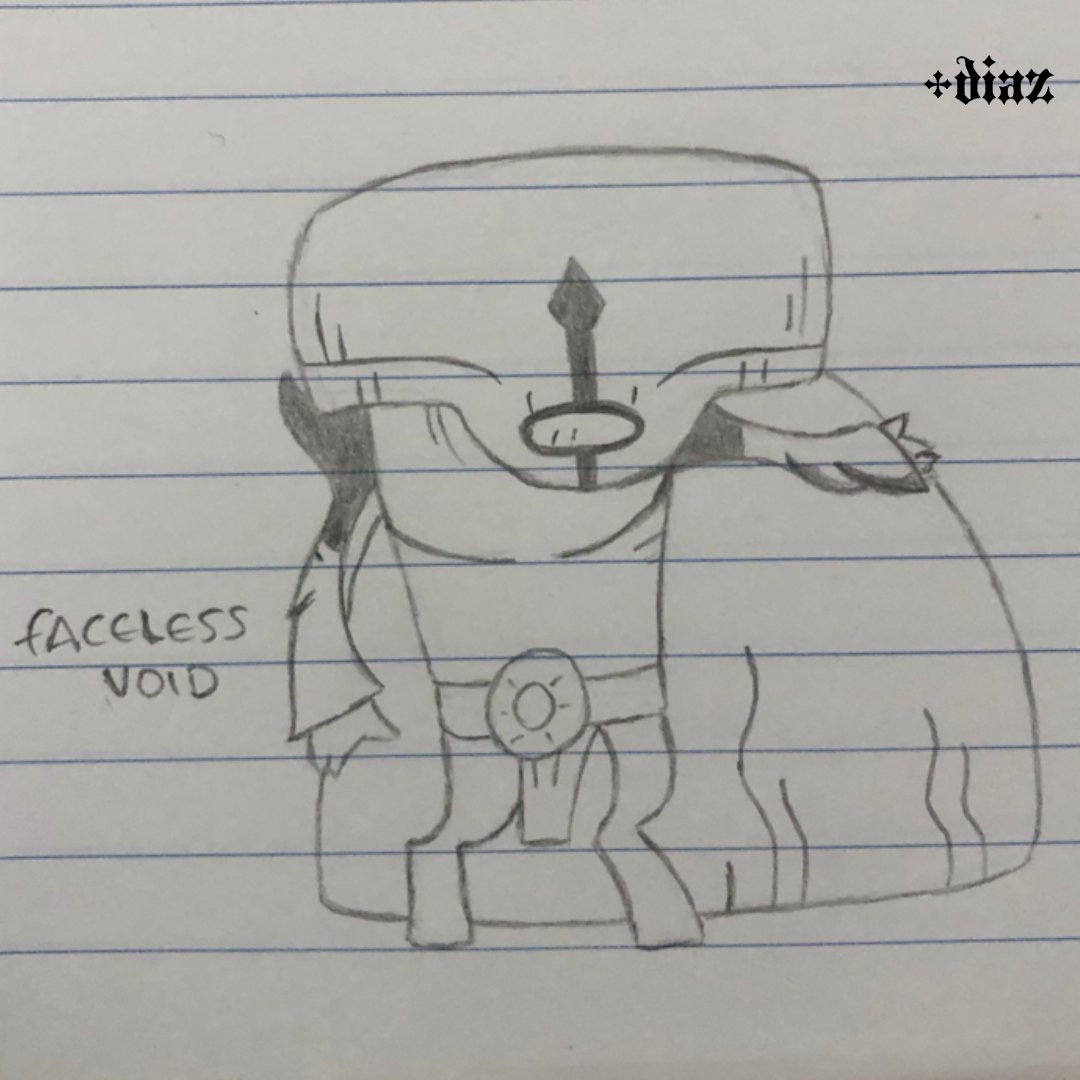 eiidiaz's tweet photo. Faceless Void
#facelessvoid #dota #dota2 #drawtober #inktober #inktober2022 #inktoberday5 #2hpencil #4hpencil https://t.co/O2U5yscCpI