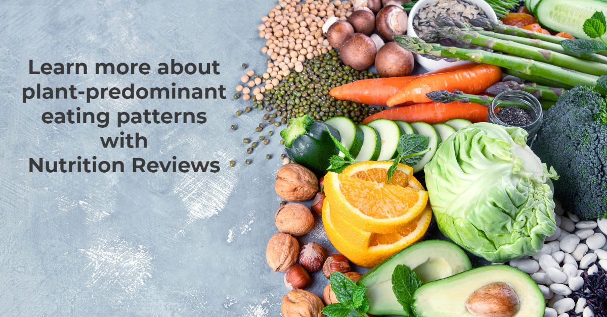 Interested in plant-predominant diets? Wondering how effective they are for possibly treating #obesity & #cardiovascular #disease? Learn more with @NutrReviews: ow.ly/wTwL50L0k6R 

#vegan #vegetarian #PlantBased #diet #health #foods #HealthyEating #VegetarianAwarenessMonth