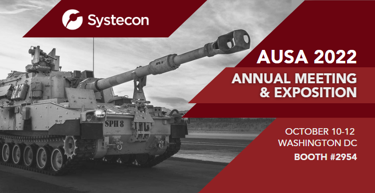 SysteconUS's tweet image. Let's connect at AUSA 2022!

AUSA 2022 Annual Meeting &amp;amp; Exposition Booth 2954
October 10-12 | Washington DC

#AUSA2022
#PPMx
#missioneffectiveness
#maintenanceoptimization