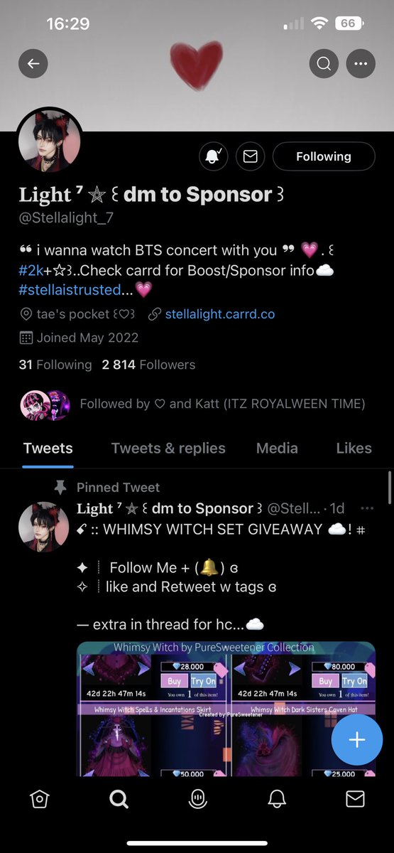 itz_jxee's tweet photo. @Stellalight_7 @MoonlovexMoon Goodluck everyone https://t.co/3mbV8cjktp