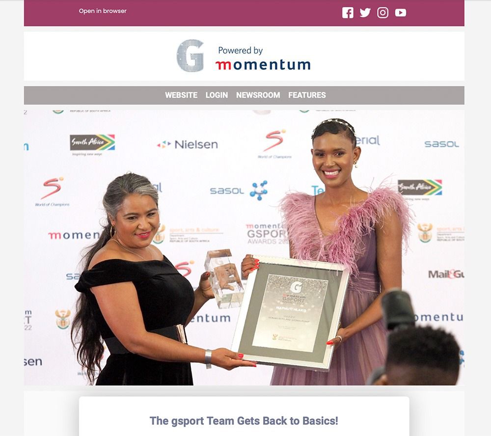 Time to check your inbox 📥! You’ve got mail 📩

It’s our first edition of October and we can smell new beginnings. Over the past week, the gsport Team wrapped up a successful #gsport17 campaign.

#MembersOnly