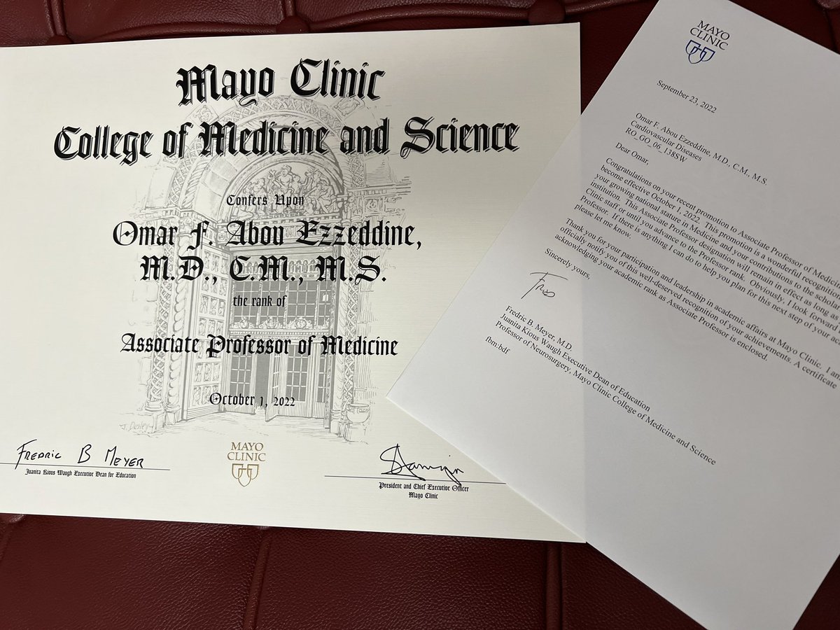 Grateful for all those who supported, inspired & challenged me along the way… patients, mentors, mentees, friends & family- none of this would’ve ever been possible without each one of you. Thank you! @MayoClinicCV @MayoClinic @MayoClinicME @MayoMedEd