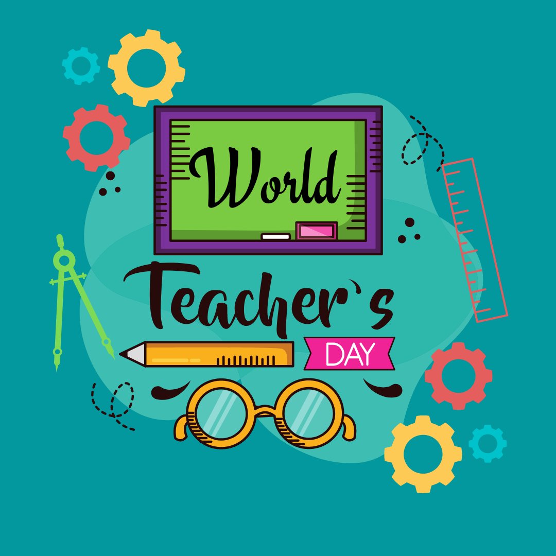 Happy World Teacher's Day to all our engineering educators! Whether you teach PreK or high school, in an informal or formal setting....keep building critical thinkers, problem solvers, collaborators, communicators, and creative souls. #WorldTeachersDay #engineeringeducation