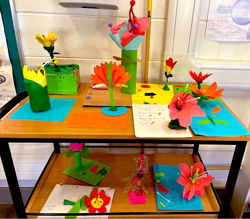 ccmwicklow's tweet photo. TY3 created some fabulous flowers with Ms Walshe today as part of their Plant Biology Module ๐ฟ๐ธ @KWETB #Model #HandsOnLearning #PlantBiology #TYScience https://t.co/jonYRk7HsE