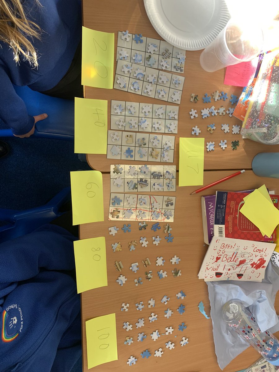 CaitlinRostock's tweet photo. P4 counting collections today. Their first time doing this and I think they did super ⭐️ https://t.co/kLDUJoJ3ex