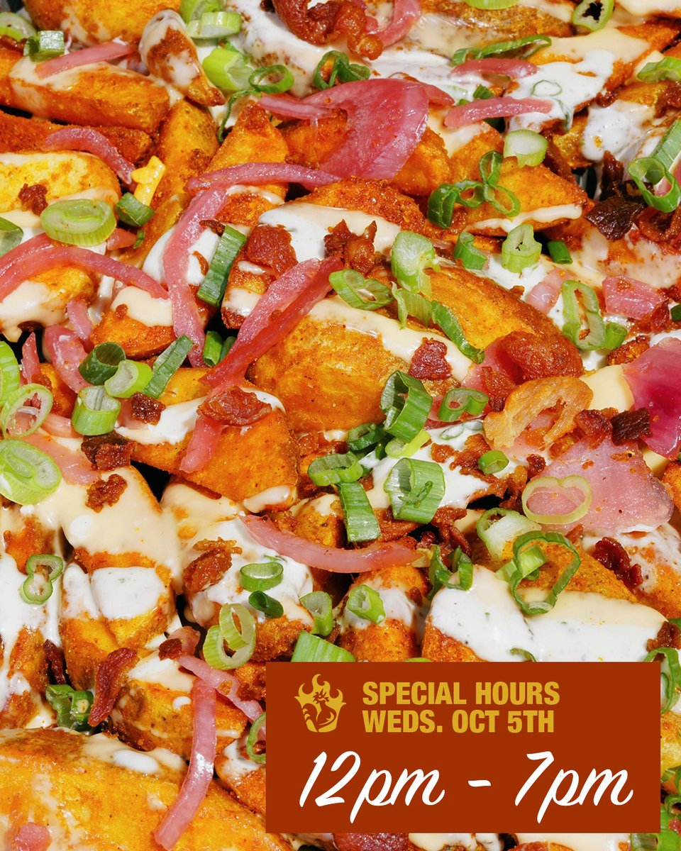 We'll be open from 12pm - 7pm. See y'all there!