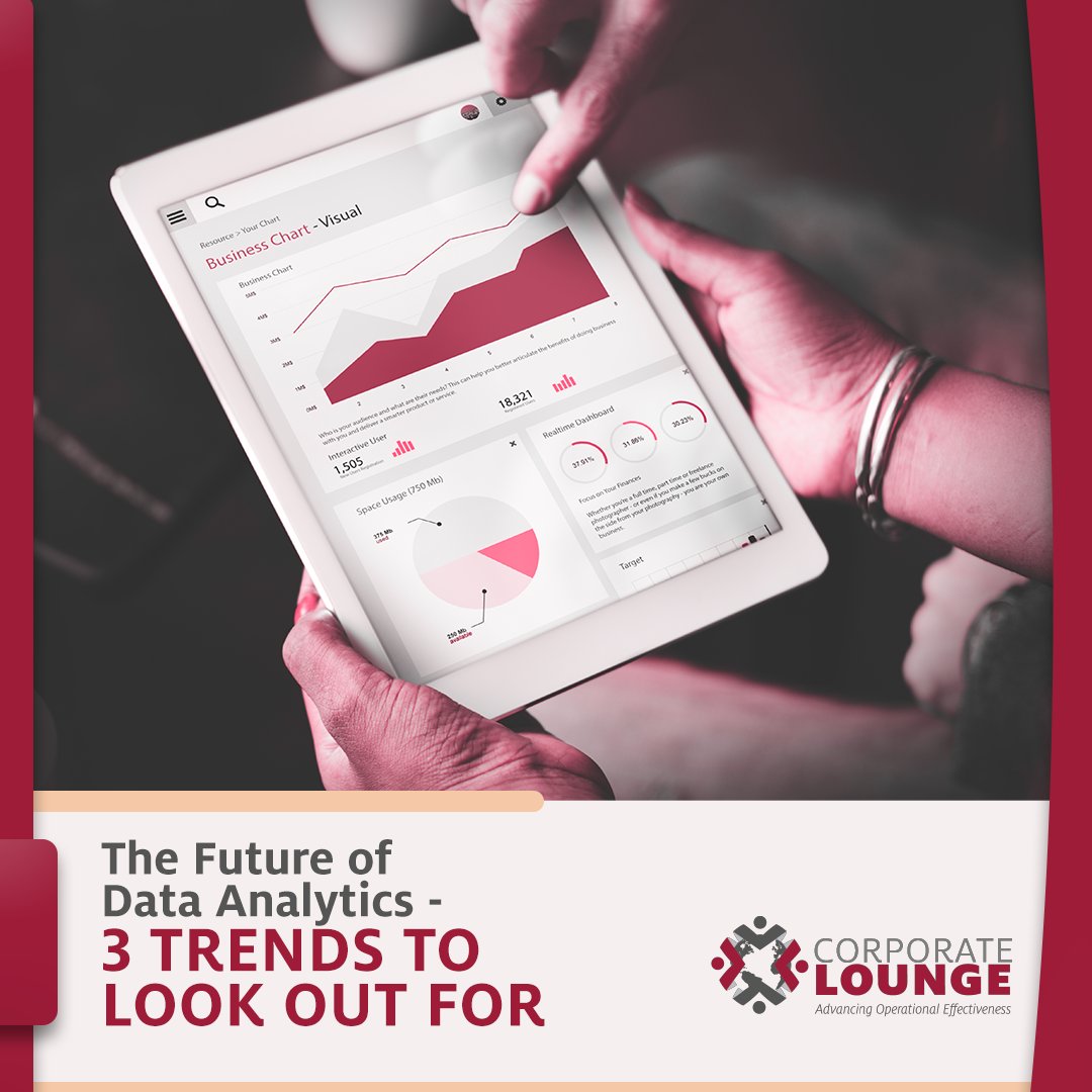 CorporateLounge's tweet photo. As data analytics becomes democratized, businesses are finding better ways to make the most out of data. The future of analytics is more exciting than ever. 

What’s an interesting data analytics trend that you know about? 

Learn More: https://t.co/IVp6ftZFHN https://t.co/RfBkKuUnt8