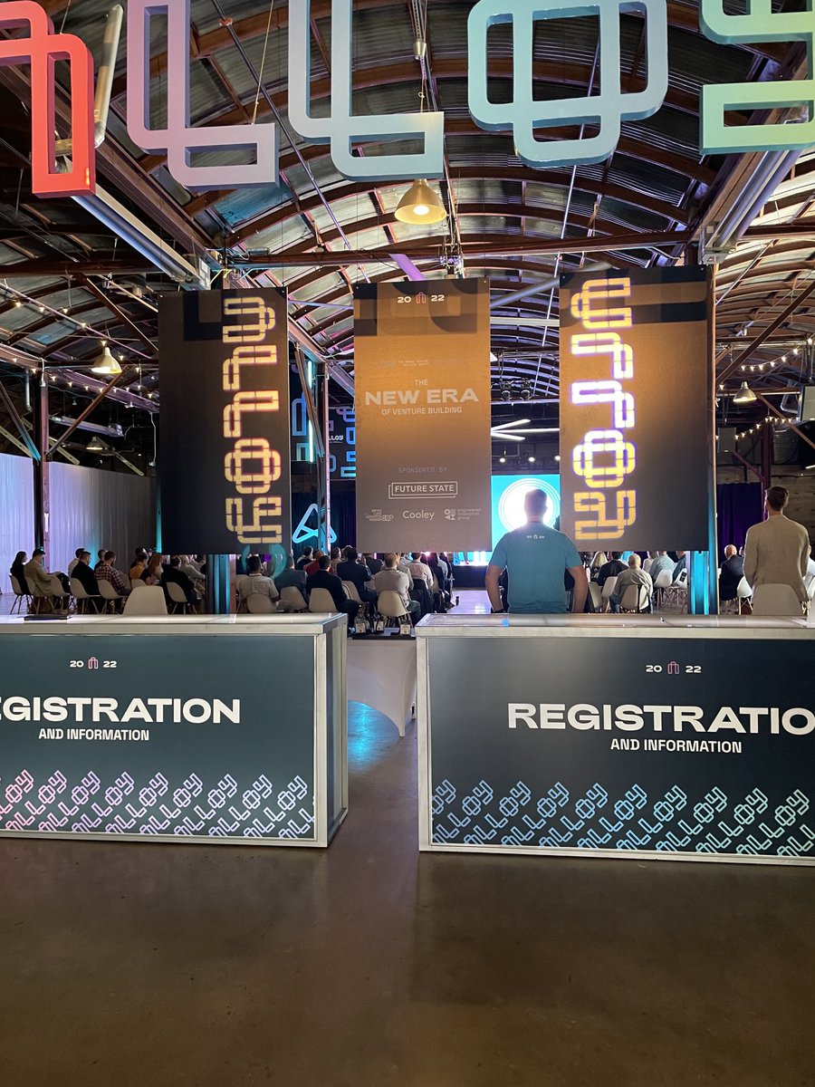 Yeah Austin we are here! #alloy2022