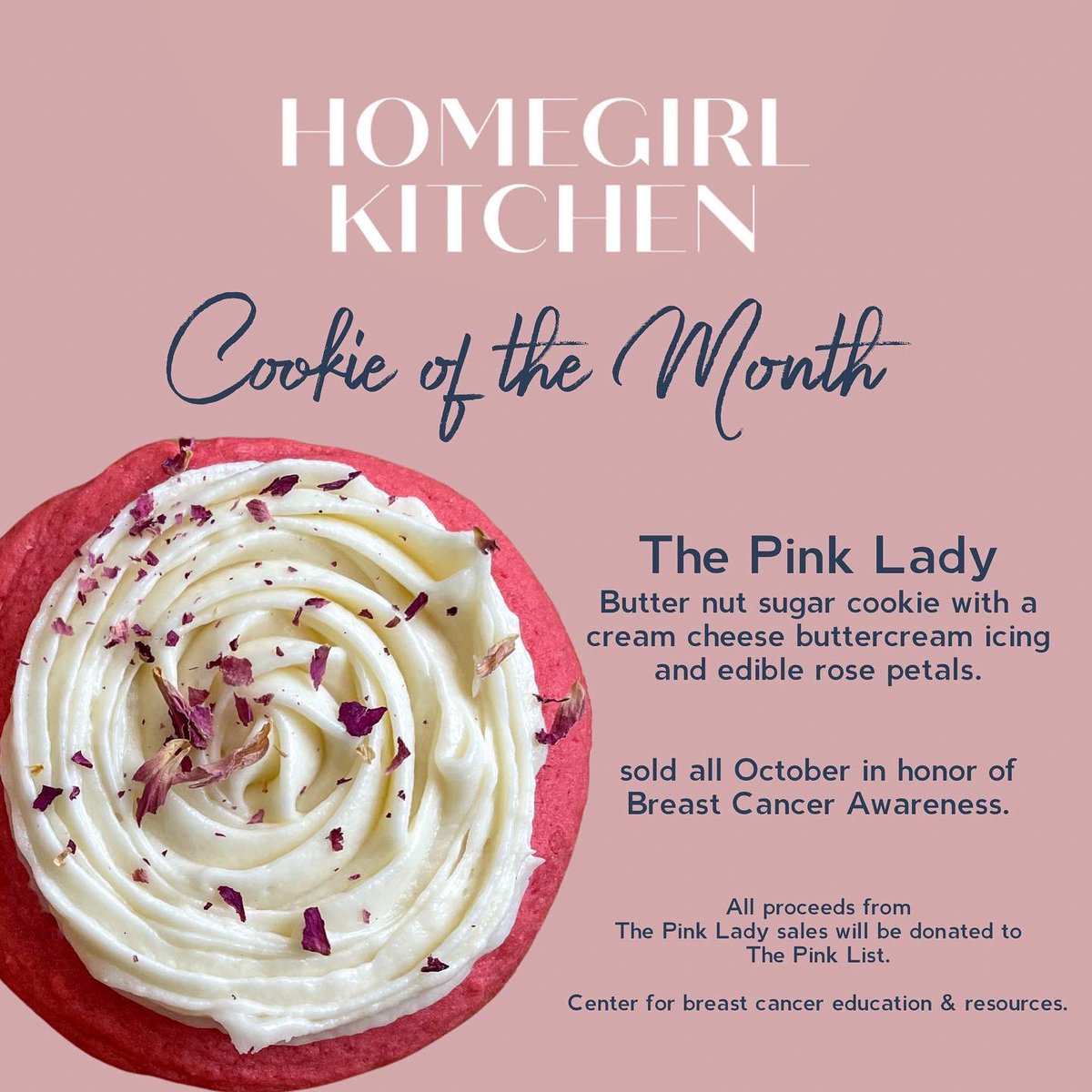 _ThePinkList's tweet photo. We’re kicking off our Dine for a Cause series with @inathestallion today at The Congregation Detroit! Stop by her booth from 4-8 PM &amp; buy The Pink Lady cookie to supper families facing breast cancer 💕 https://t.co/88DXWyHbI7