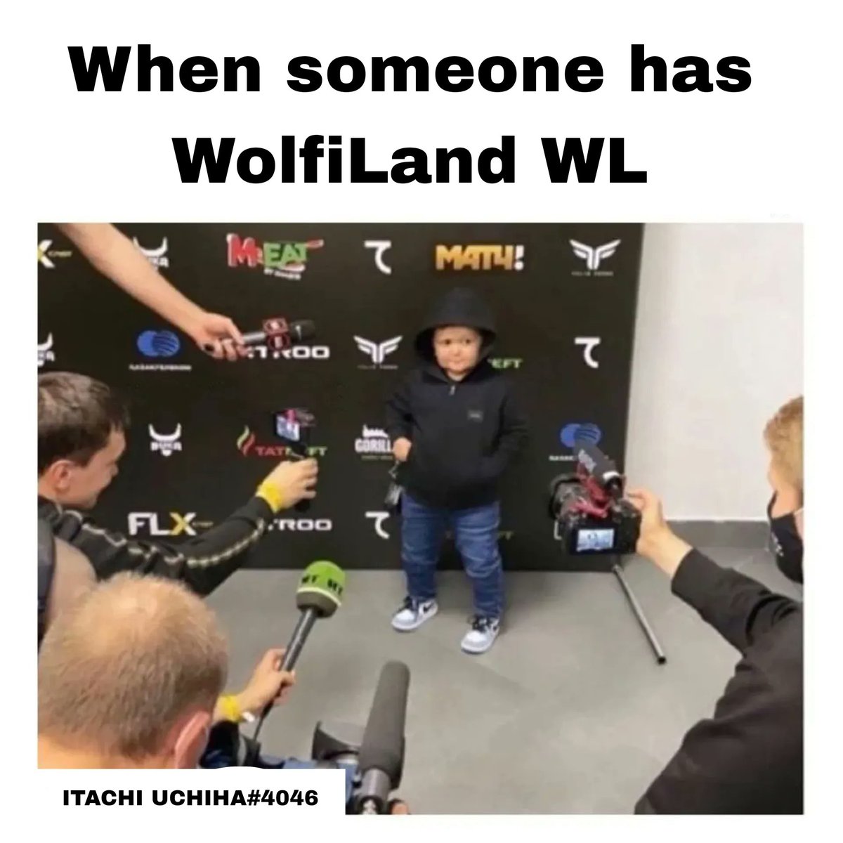 ShegokarAmar's tweet photo. When you have @wolfilandnfts WL โค๏ธโ๐ฅ
#WolfiLand #cryptomemes https://t.co/ncJ02LDFkl